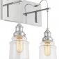 Бра Lumina Deco Fredica Moletti LDW 6844-2 CHR+PR