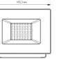 Прожектор светодиодный Gauss Elementary 50W 4000К 613100250