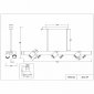Потолочная люстра Six 4074-6P