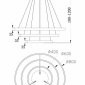 Подвесной светодиодный светильник Maytoni Rim MOD058PL-L100W4K