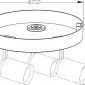 Накладной светильник Deko-Light Librae Round III 348078