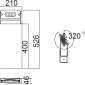 Наземный фонарь Oasis Light LEDSPOT W6146S-1-526 GB