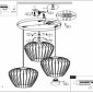Подвесная люстра Eglo Newtown 49479