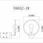 Бра Moderli Sachara V6052-1W