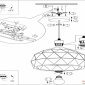 Подвесной светильник Eglo Roccaforte 97855