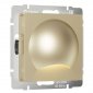 Встраиваемая LED подсветка Werkel Moon шампань W1154411 4690389179242