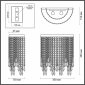 Настенный светильник Odeon Light Chokka 5028/2W