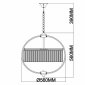 Подвесная люстра MW-Light Гослар 498015705