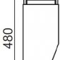 Настенный светильник уличный INOX WOOD 67503 wood