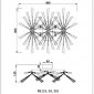 Настенный светильник Wertmark Floriane WE119.04.301