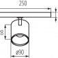 Трековый светодиодный светильник Kanlux ATL1 30W-940-S6-B 33137