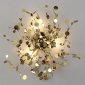 Бра Crystal Lux GARDEN AP-PL3 D400 GOLD