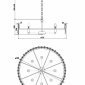 Подвесная люстра Maytoni Puntes MOD043PL-08CH