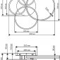 Потолочная люстра Eclipse 52084 3