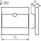 Подсветка лестницы Kanlux TERRA LED PIR CW 27373