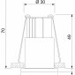 Встраиваемый светильник Elektrostandard 15269/LED a056022