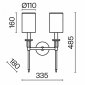 Бра Maytoni Florida MOD148WL-02CH