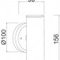 Архитектурная подсветка TUBE LED ST5108-3K SS