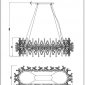 Подвесной светильник Wertmark Floriane WE119.24.323