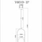 Подвесной светильник Moderli Klaster V6010-1P