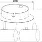 Накладной светильник Deko-Light Indi III 348087