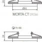 Точечные светильники Kanlux MORTA CT-DTO50-SR 26716