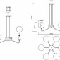 Подвесная люстра EVOLUCE Scorze SLE1097-303-06