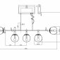 Подвесная люстра Maytoni Erich MOD221-PL-05-G