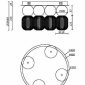 Потолочный светильник Drop MOD273CL-L60CH3K