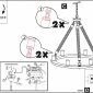 Подвесная люстра Eglo Findlay 49694