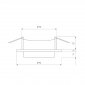 Встраиваемый светильник Elektrostandard 114 MR16 белый/черный a053344