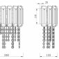 Настенный светильник Maytoni Hail MOD097WL-02CH