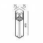 Наземный светильник Oasis Light W61846-400