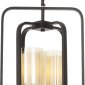 Подвесная люстра Lumina Deco Indivia LDP 1238-2 BK+MD