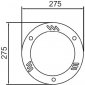 Потолочный светильник уличный 77809 SS