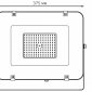 Прожектор светодиодный Gauss Elementary 150W 6500К 691511150