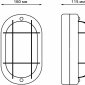 Настенно-потолочный светильник Gauss 926602211