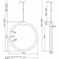 Потолочная люстра Maytoni Anillo MOD315CL-L25CH3K