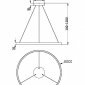 Подвесной светильник Rim MOD058PL-L42BSK