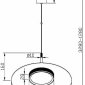 Подвесной светильник El MOD041PL-L15B3K1