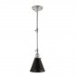 Подвесной светильник Lumina Deco Rubi LDP B007 CHR+BK