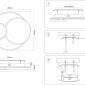 Накладной светильник Ambrella Light FA FA7719