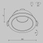 Встраиваемый светильник Maytoni Technical Share DL051-U-1W