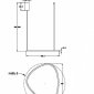 Подвесной светильник Glint MOD072PL-L28BS3K